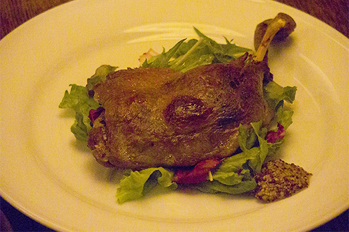 鶏のコンフィー